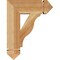 Ekena Millwork Funston Arts & Crafts Rough Sawn Bracket, Western Red Cedar, 4"W x 14"D x 18"H BKT04X14X18FST03RWR - alternate 4